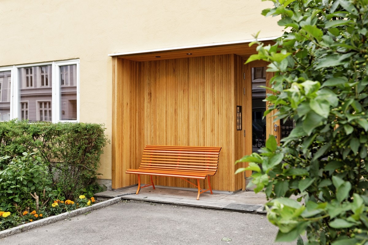 Inngangsparti Galleribilde