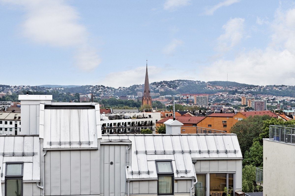 Utsikt fra soverom. Galleribilde