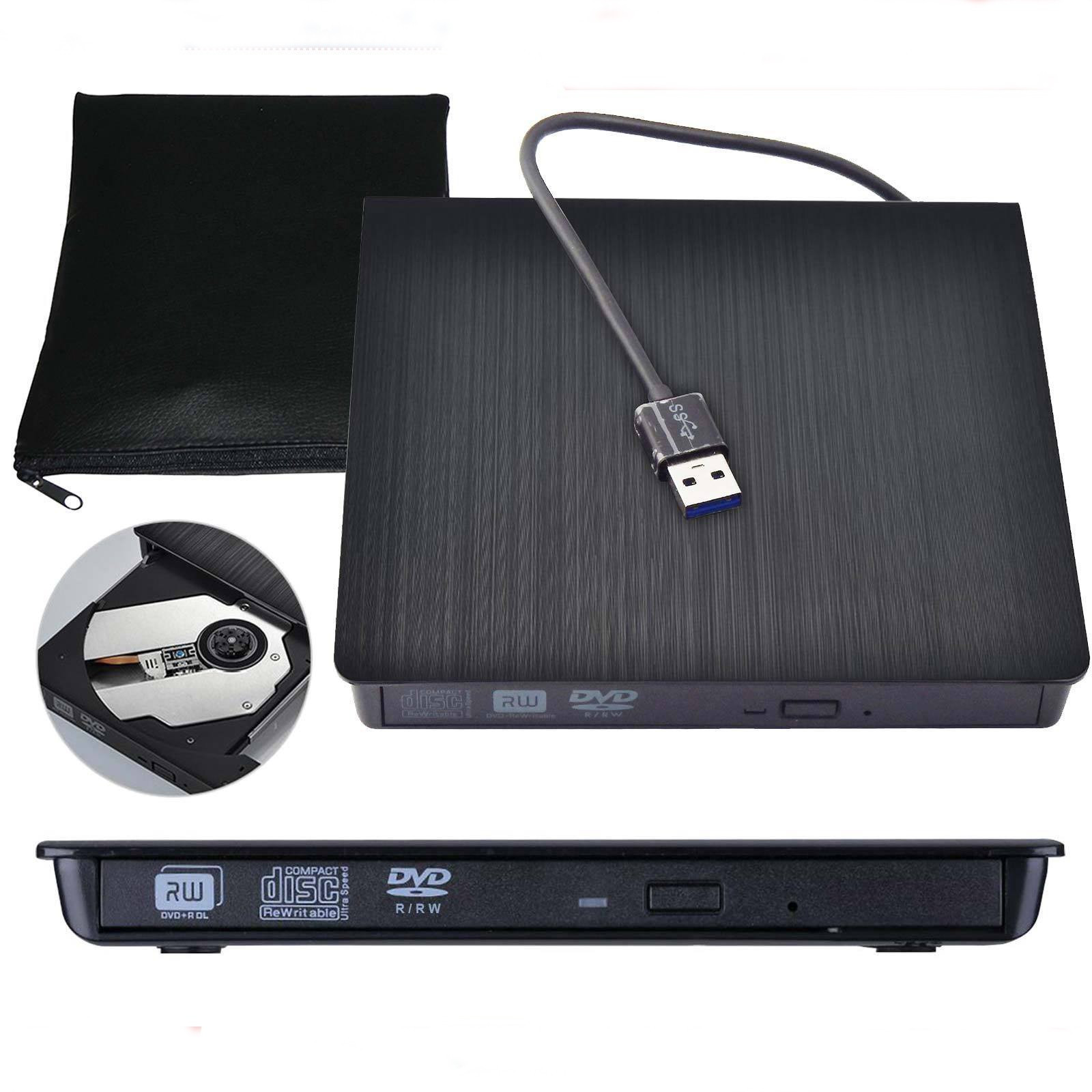 USB 3.0 DVDRW Driver Portable External Optical Drive CD DVD RW ROM Player FINN