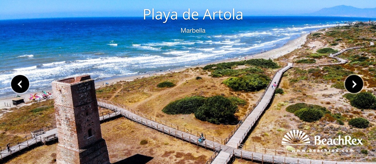 Den beste stranden på Marbella - Artola Beach Galleribilde
