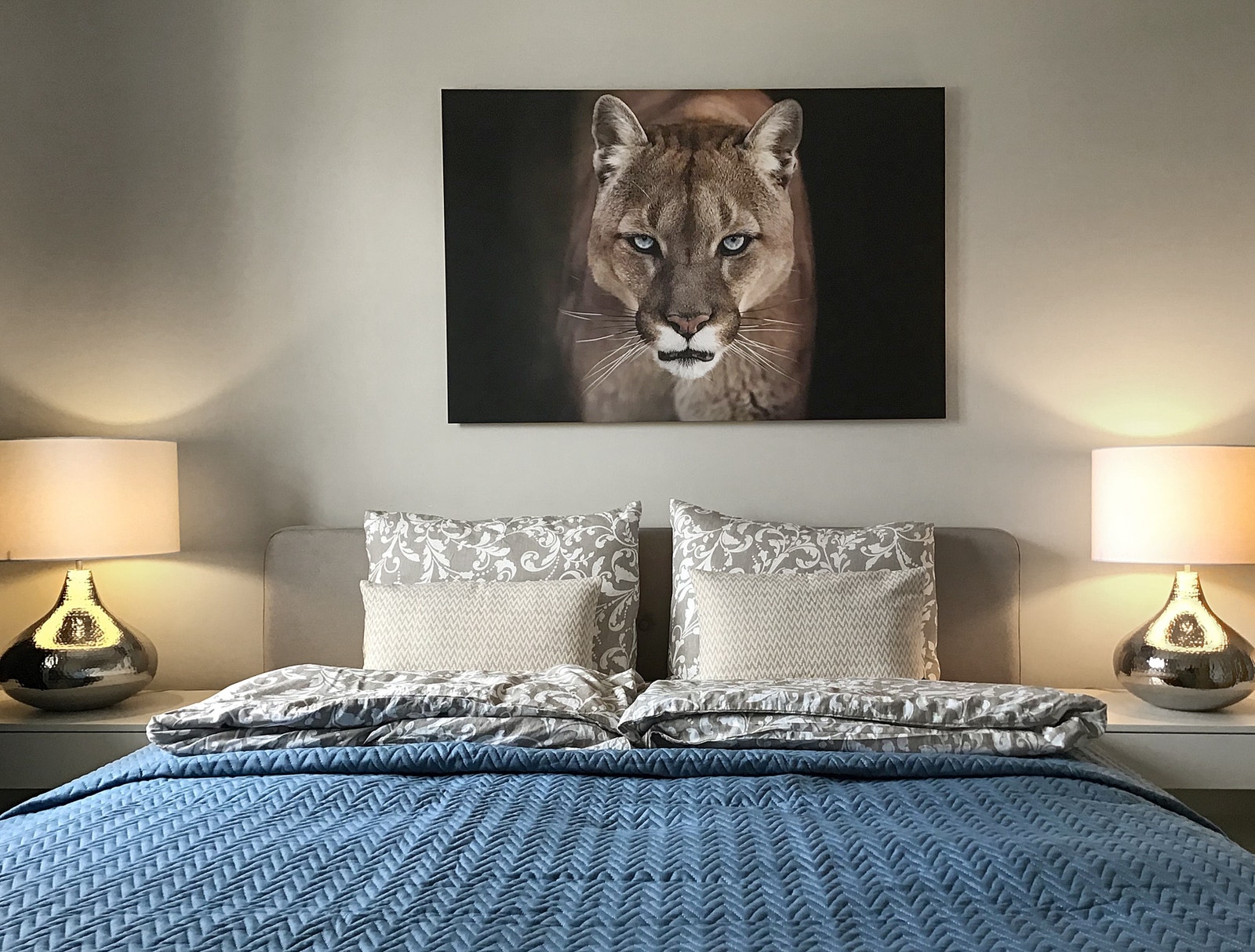 Det beige rommet Galleribilde