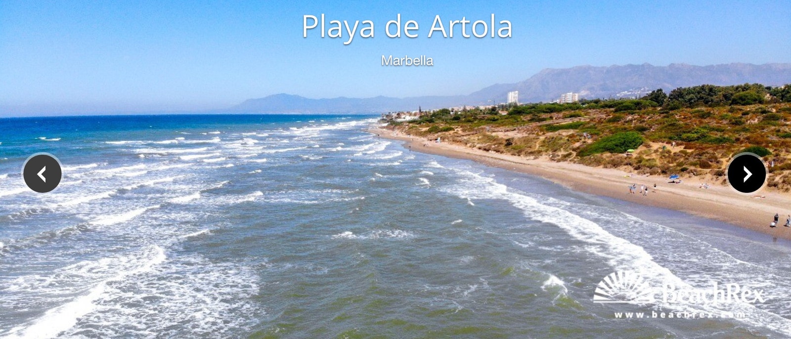 Den beste stranden på Marbella - Artola Beach Galleribilde