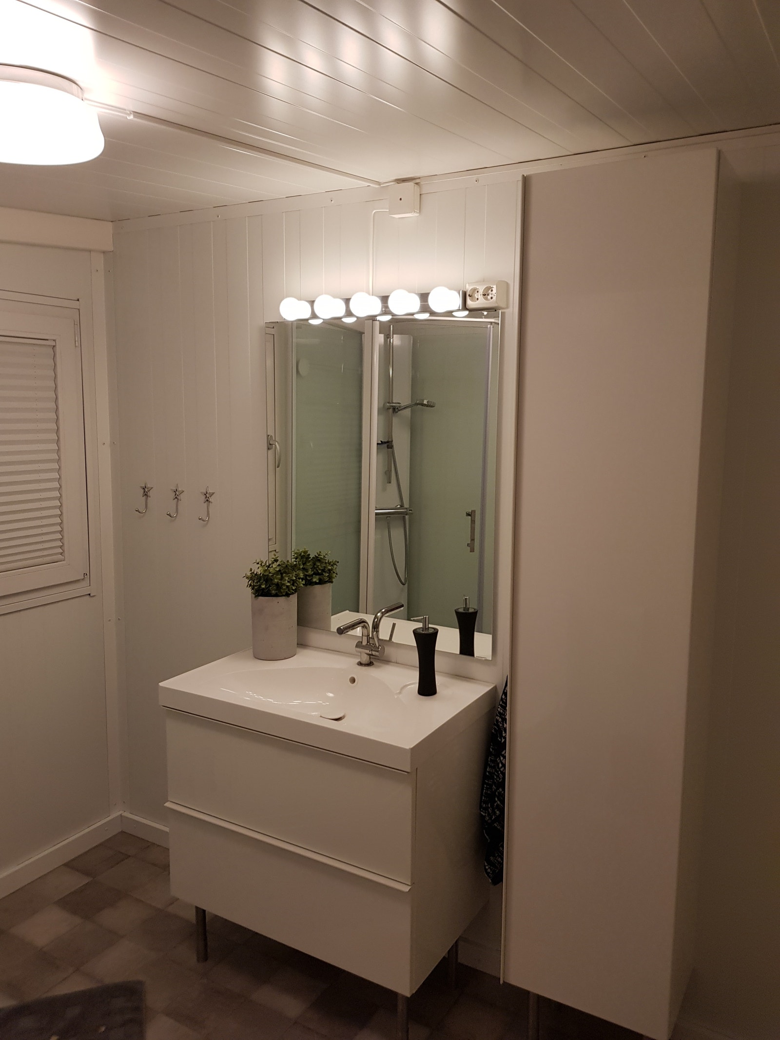 Vaskemaskin på bad Galleribilde