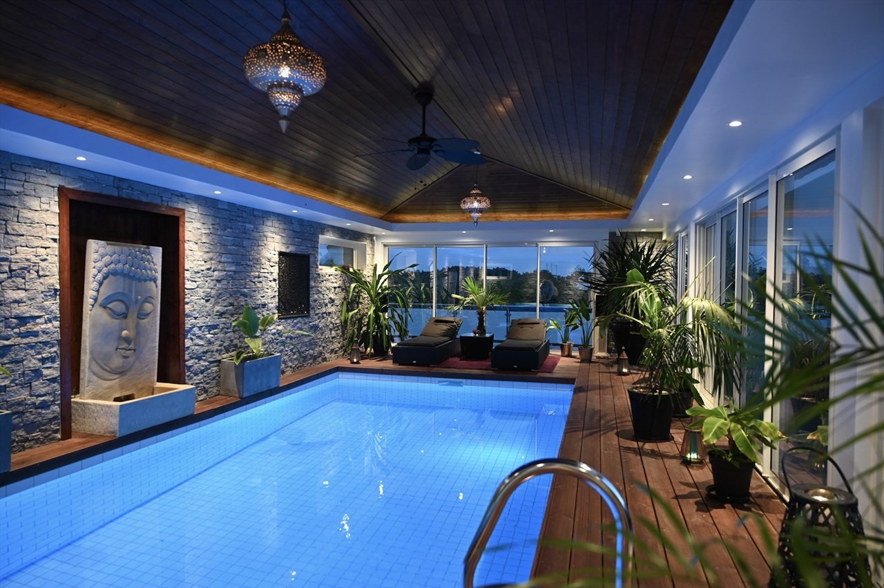 Opptil 35 grader i vannet etter behov. Galleribilde