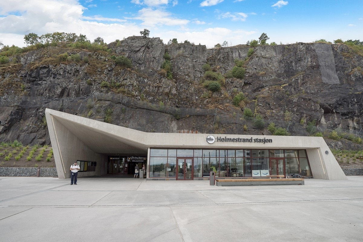 Holmestrand stasjon Galleribilde