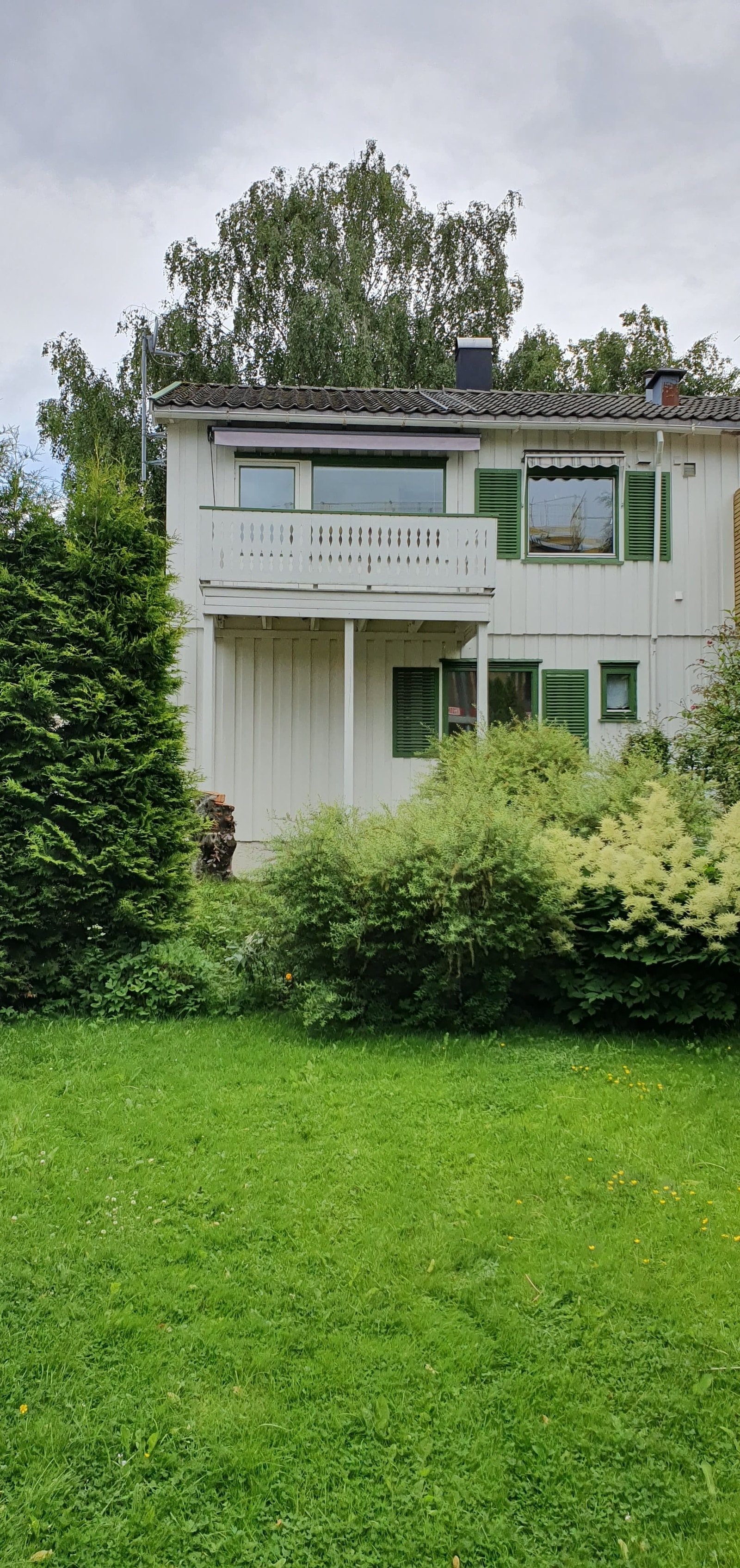 Fin hage som kan brukes av beboerne Galleribilde