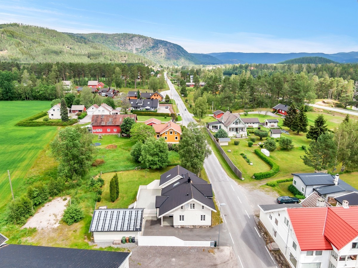 Dronbilde over eiendommen Galleribilde