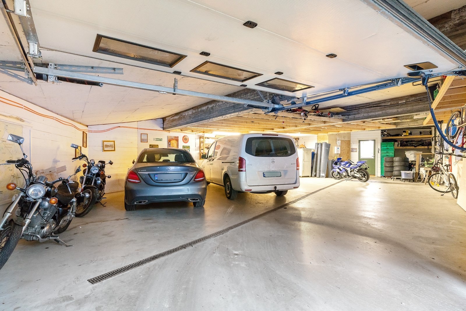 Garasje på 145 kvm. Galleribilde