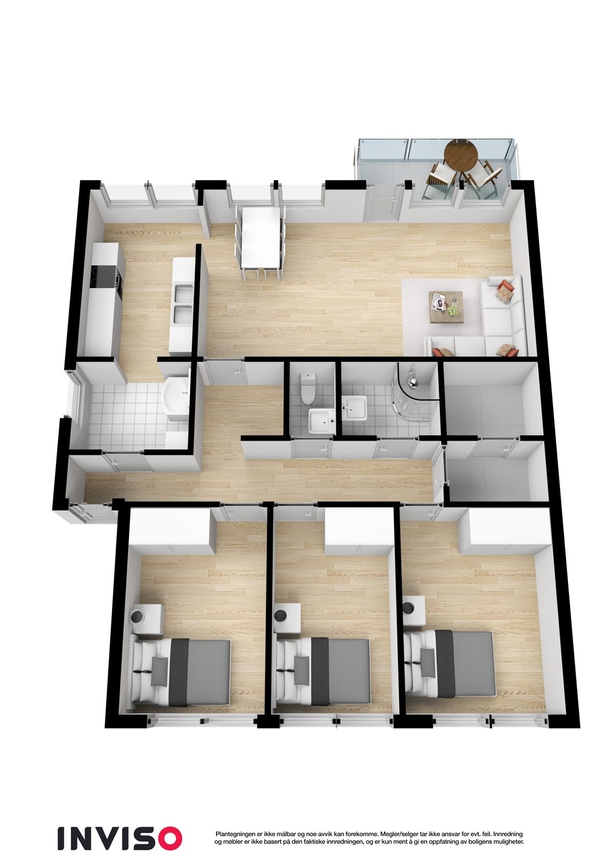 3D Planillustrasjon Galleribilde