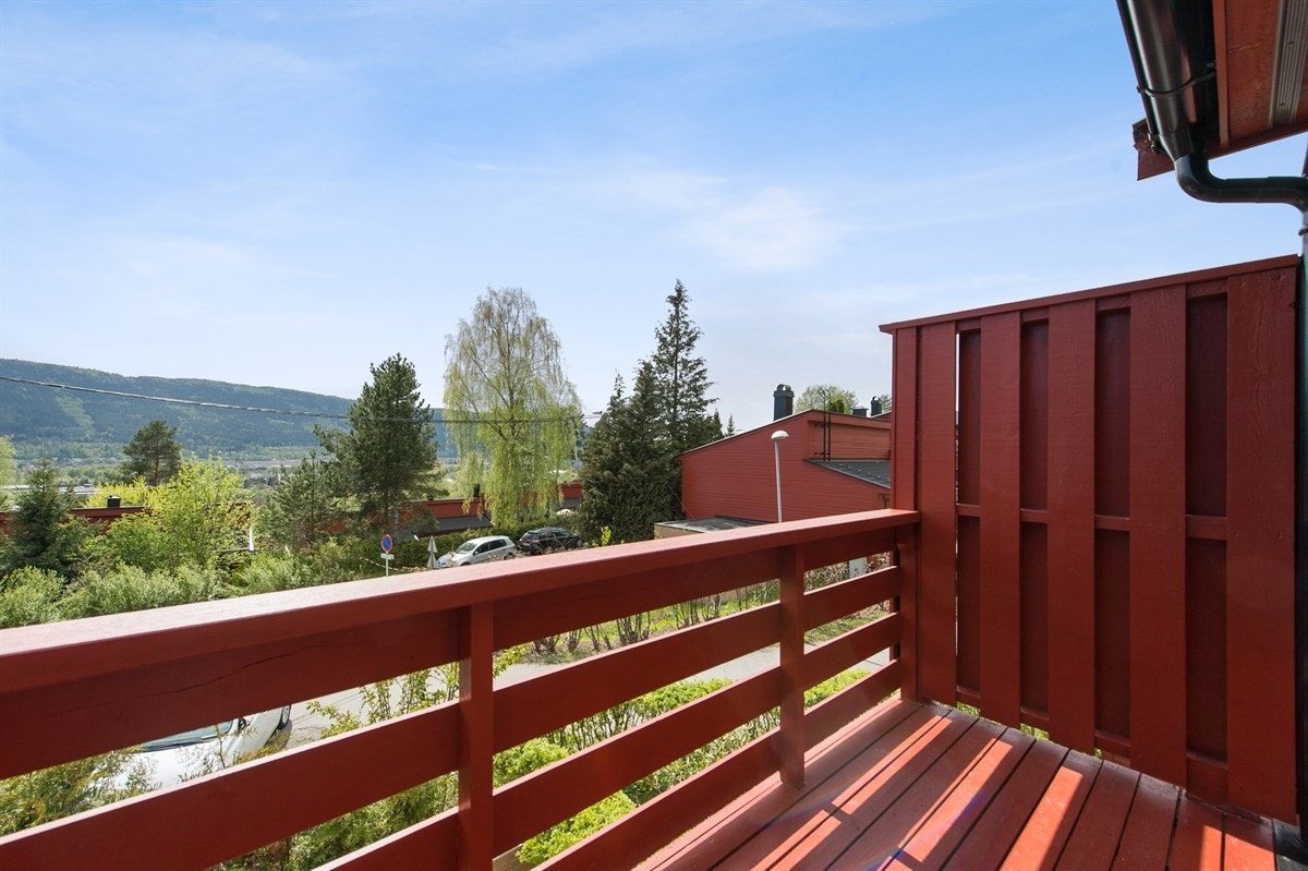 Balkongen er skjermet Galleribilde