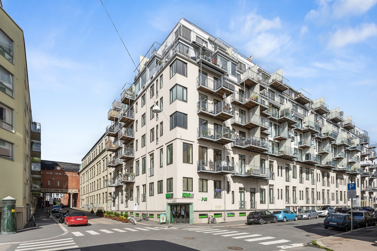 Fasade Teglverksgata 7 A Galleribilde