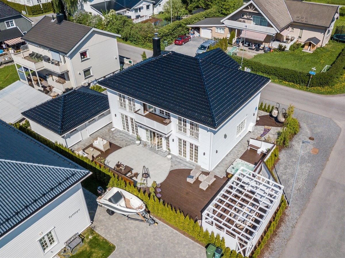 Hele eiendommen er gjennomtenk, ned til minste detalj og ingenting er overlatt til tilfeldighetene. Galleribilde