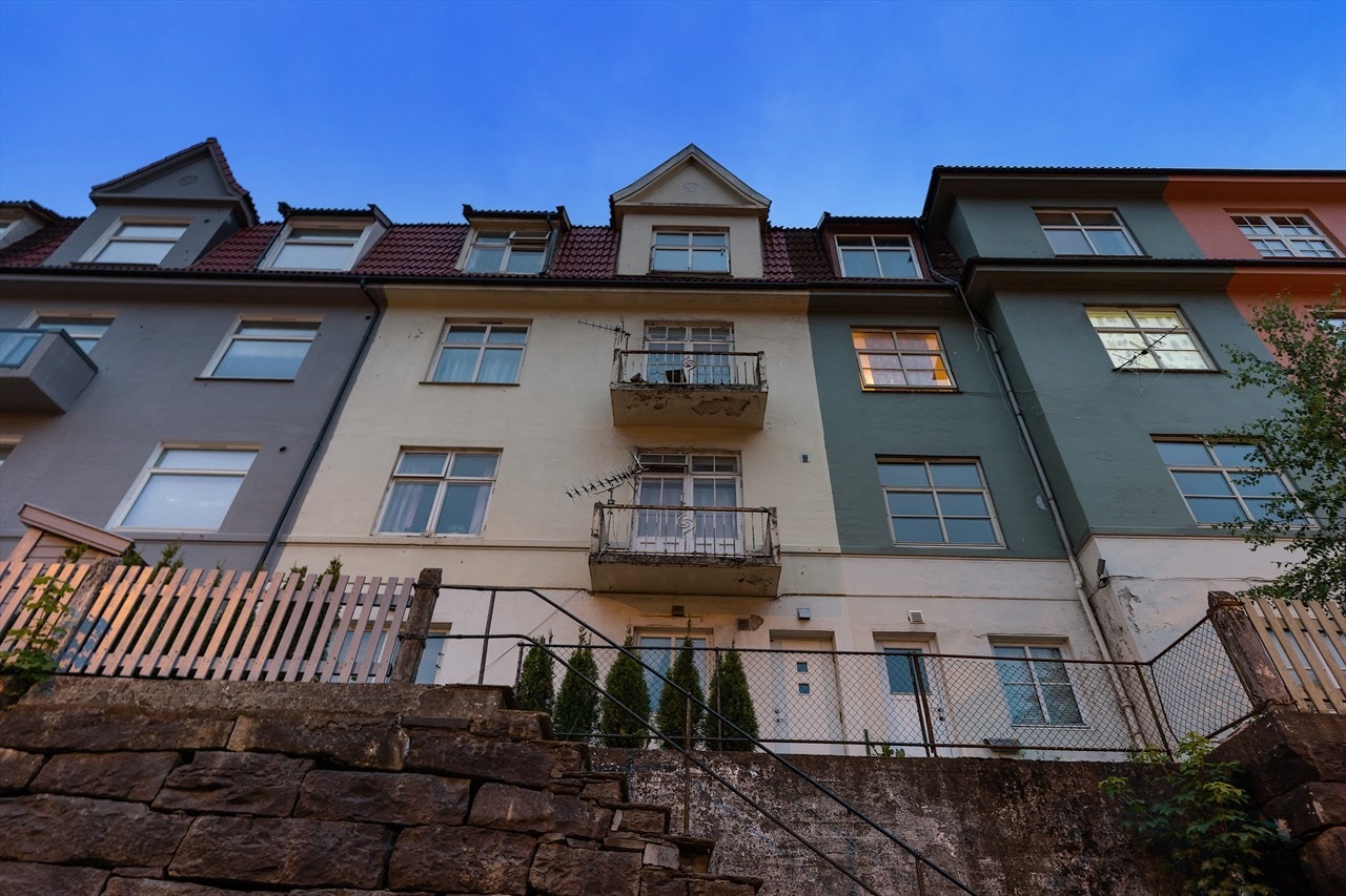 Eget inngangsparti til hageleiligheten. Galleribilde