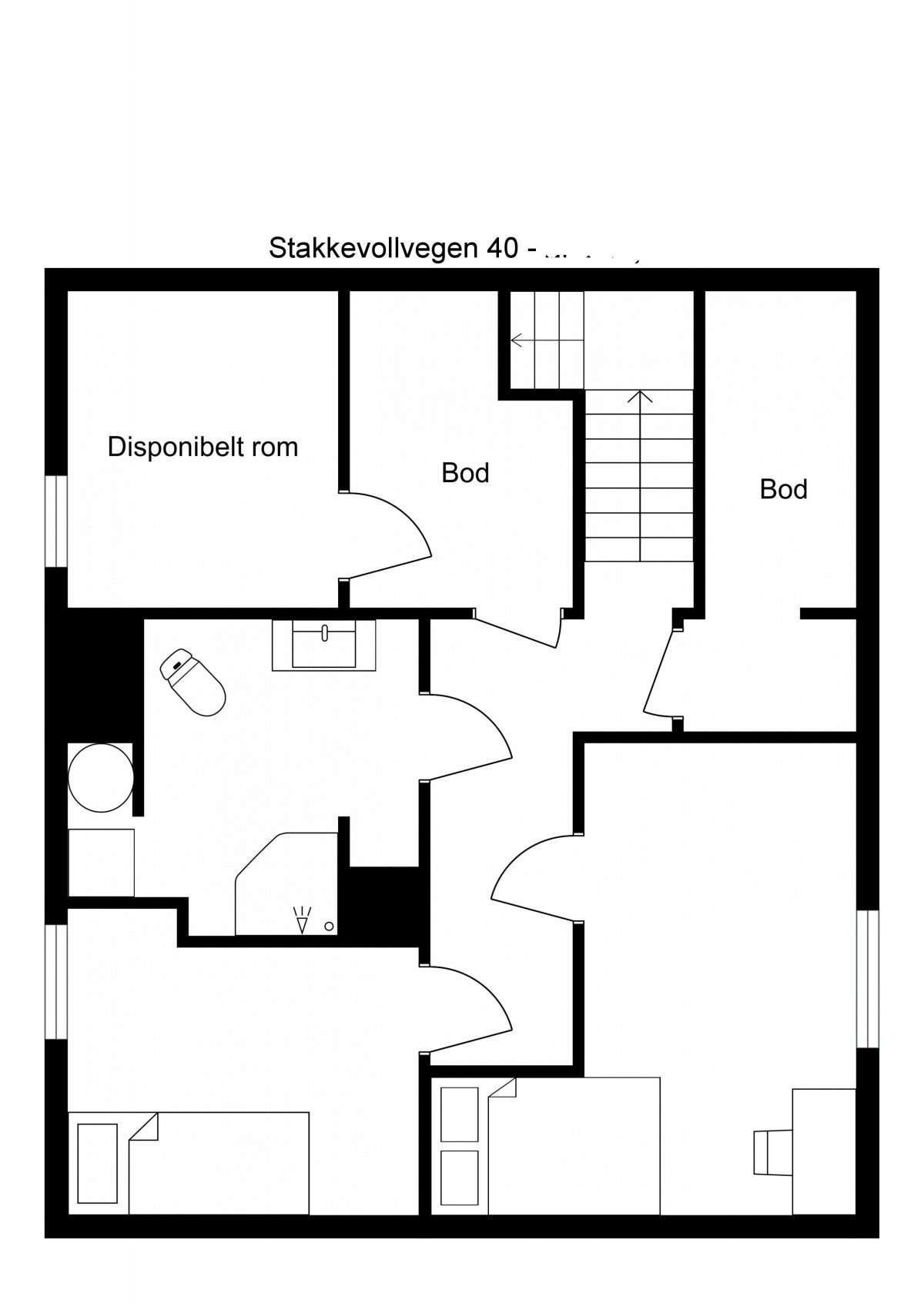 Planskisse 3. etasje