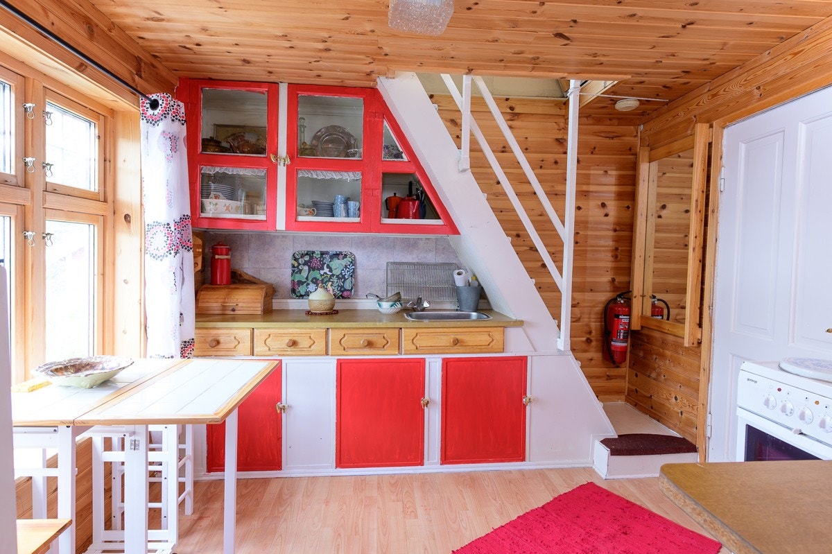 Skapplass og vask tilknyttet vann fra Kilefjorden. Galleribilde