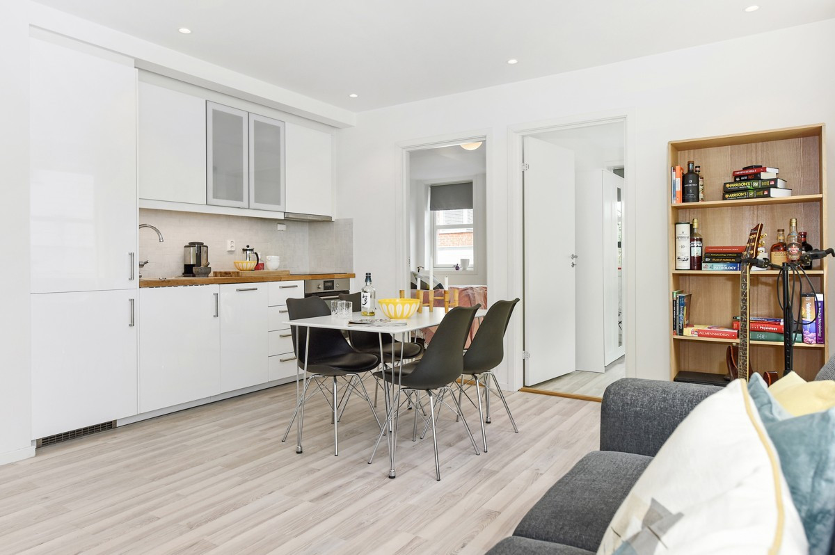 Velkommen til Nansens gate 11B, en lys og moderne 3-roms selveierleilighet midt i sentrum.