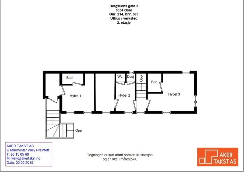 Stallbygning 2. etasje Galleribilde