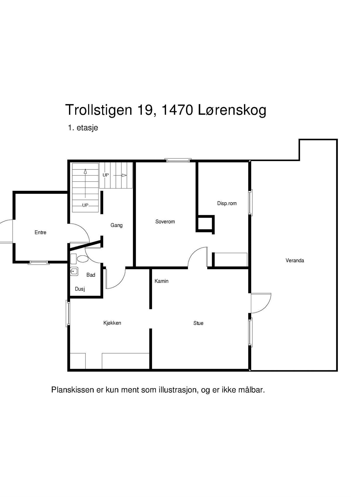 Trollstigen 19, 1. etasje Galleribilde