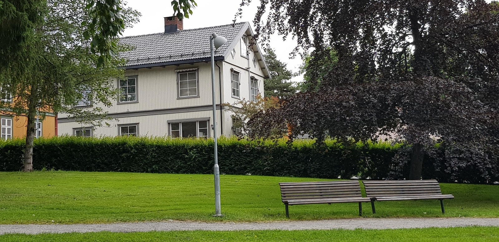 Huset fra Søndre Park. Galleribilde