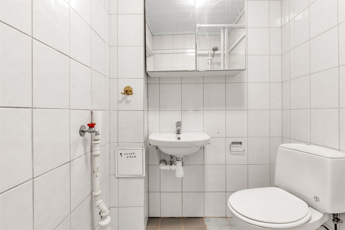 Opplegg for vaskemaskin. Galleribilde