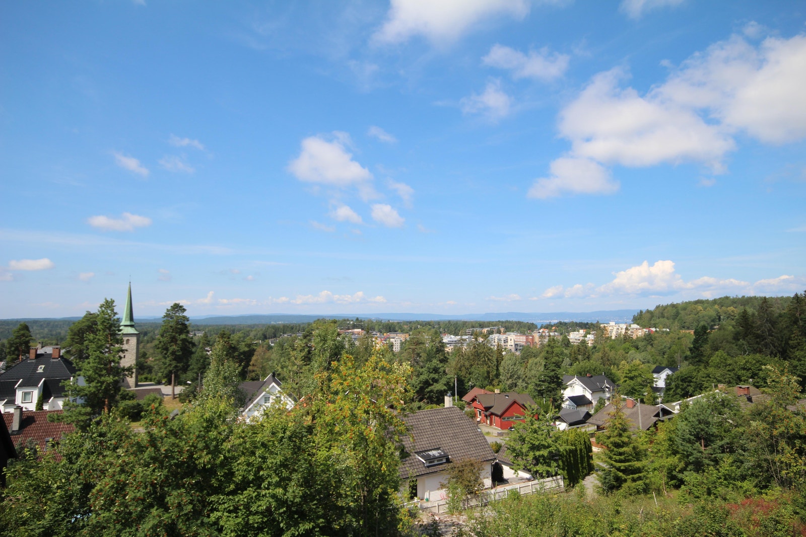 Terrasse - med fjordgløtt Galleribilde