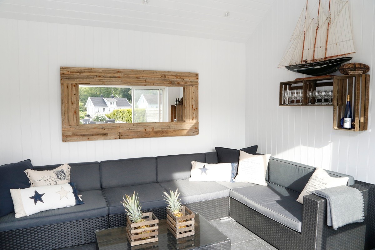 Fra utestuen Galleribilde