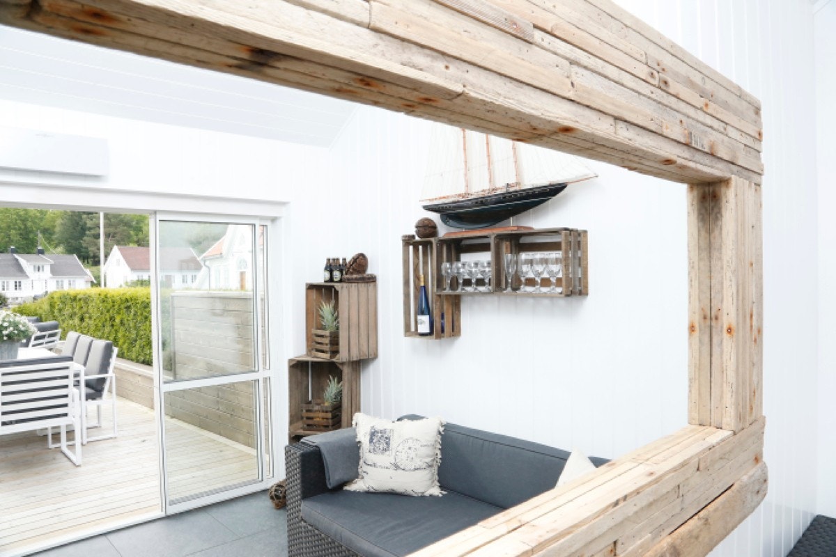 Fra utestuen Galleribilde