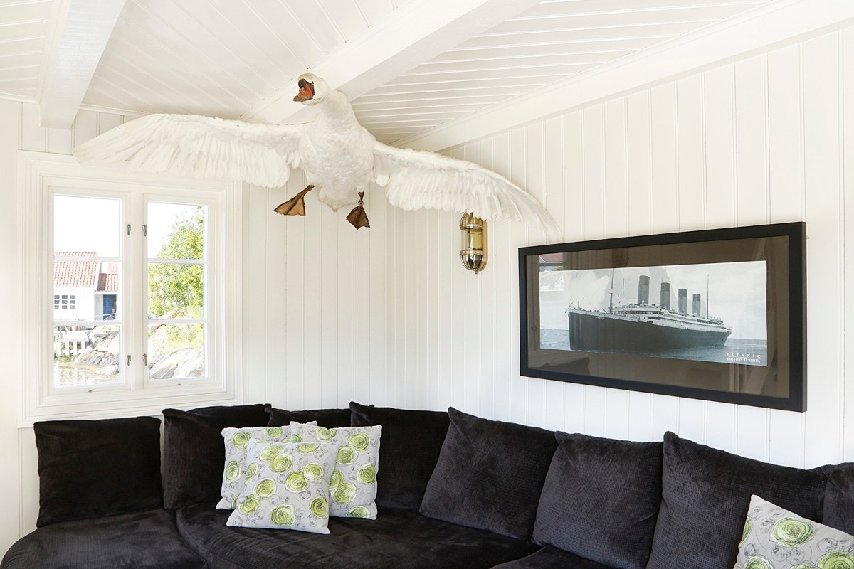 Oppholdsrom i sjøbua Galleribilde