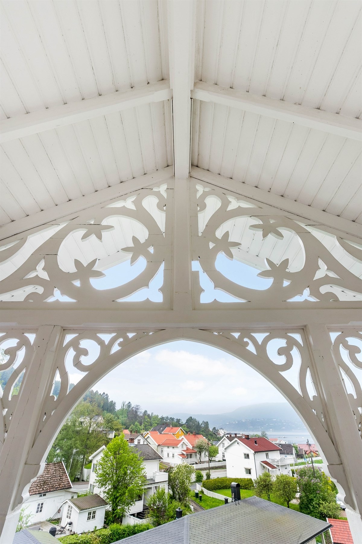 Detaljrike ornamenteringer. Galleribilde