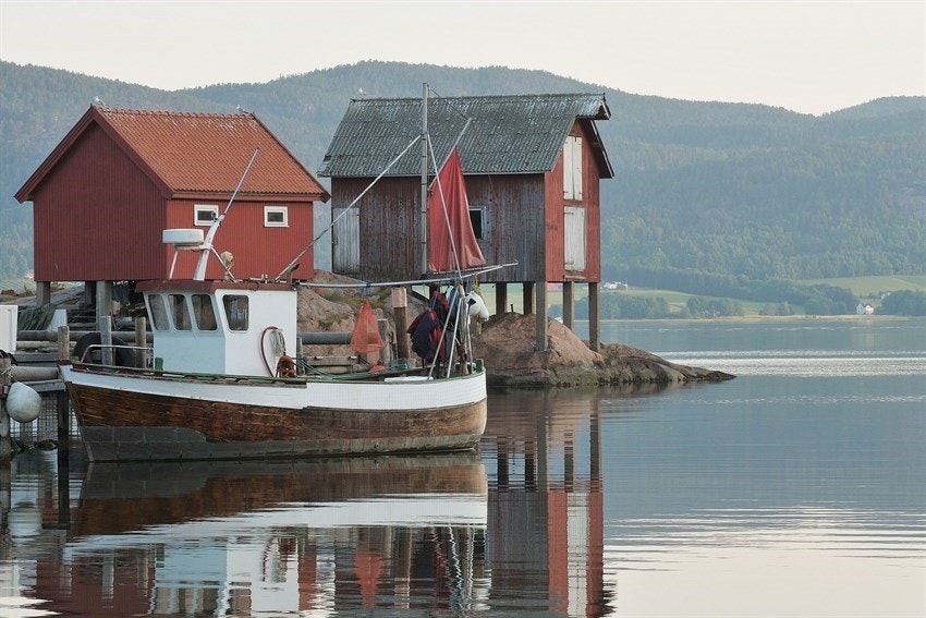 Bakkeskjær. Et kjent landemerke i Holmsbu. Galleribilde