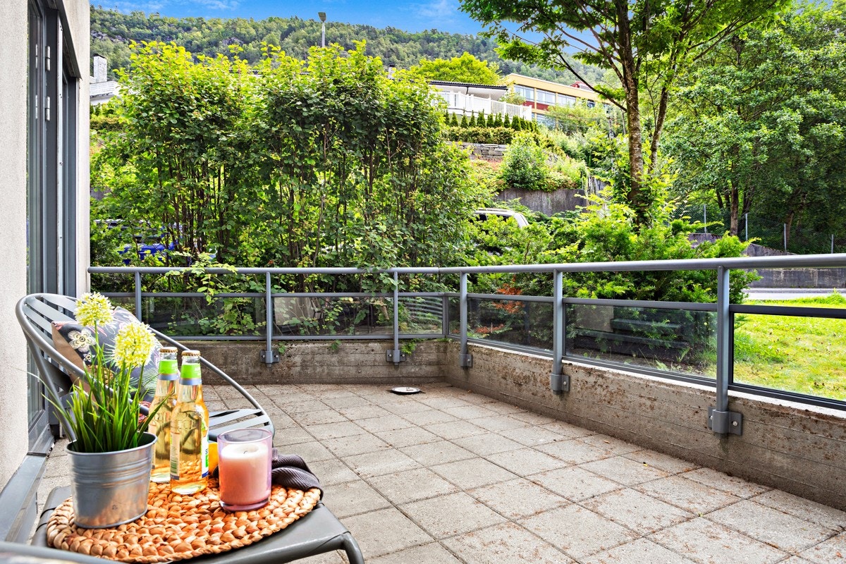 Koselig terrasse på 12 kvm. Galleribilde