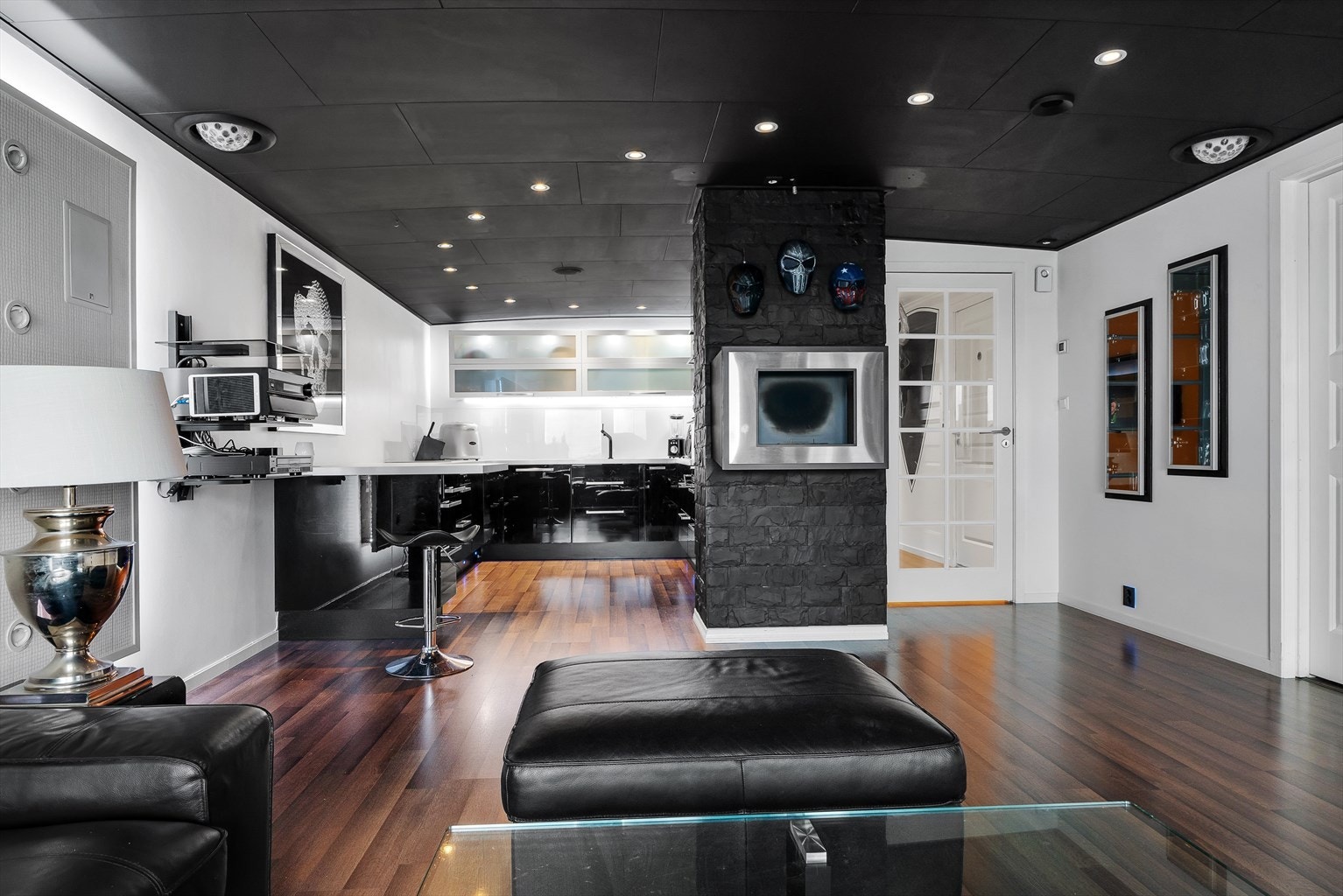 Samt en bolig som skifter personlighet. Galleribilde