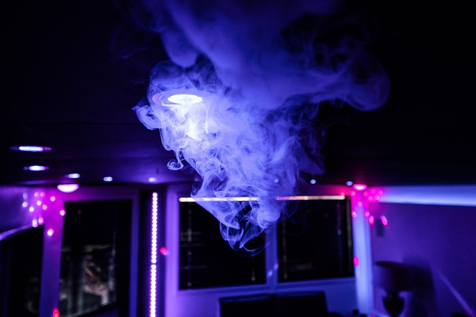 Innebygget røymaskin! Galleribilde