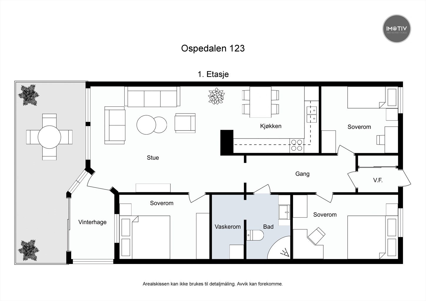 Planskisse Galleribilde