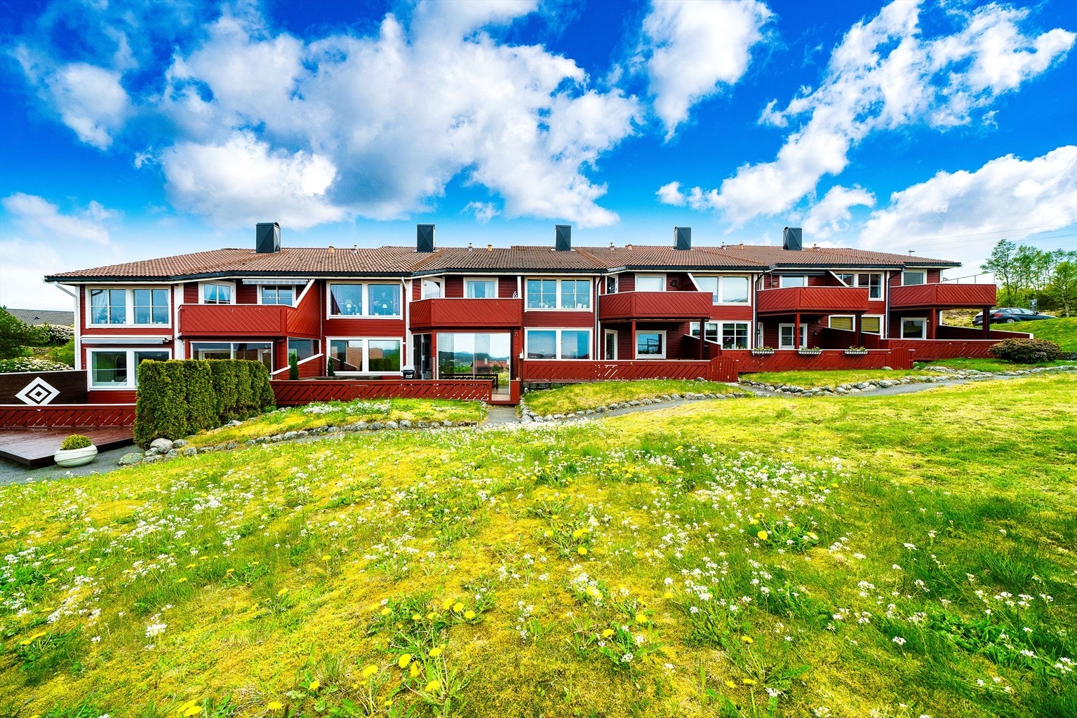 Området har mye grønt å tilby! Galleribilde