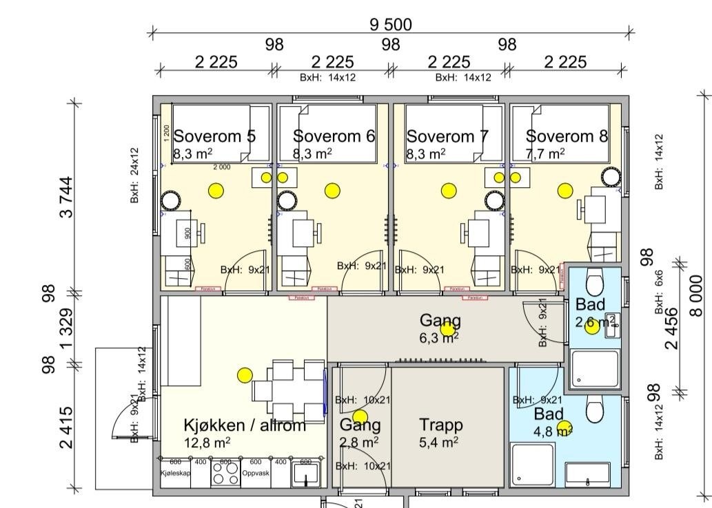 2 etasje Galleribilde