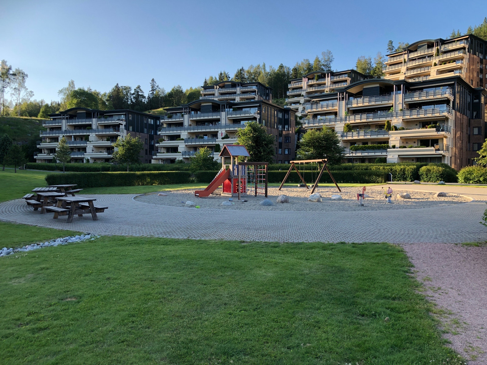 Lekeplass på fremre rekke Galleribilde