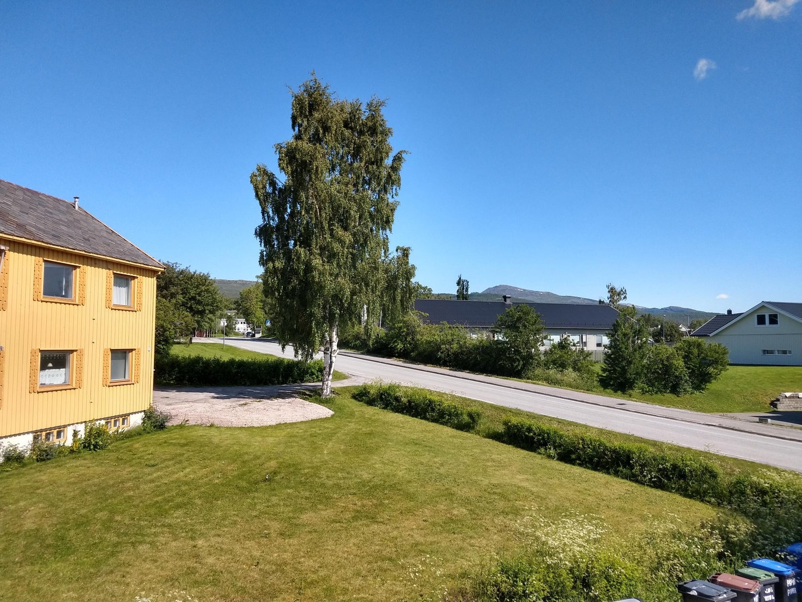 Utsikt mot Jernbanestasjonen Galleribilde