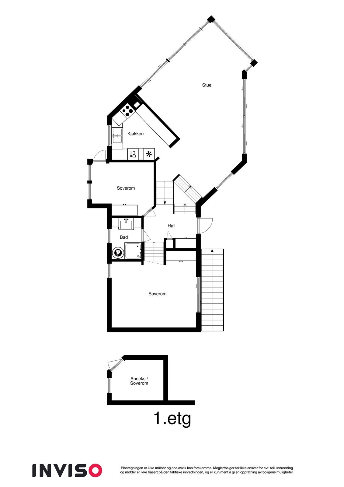 2dplan og 1 Galleribilde