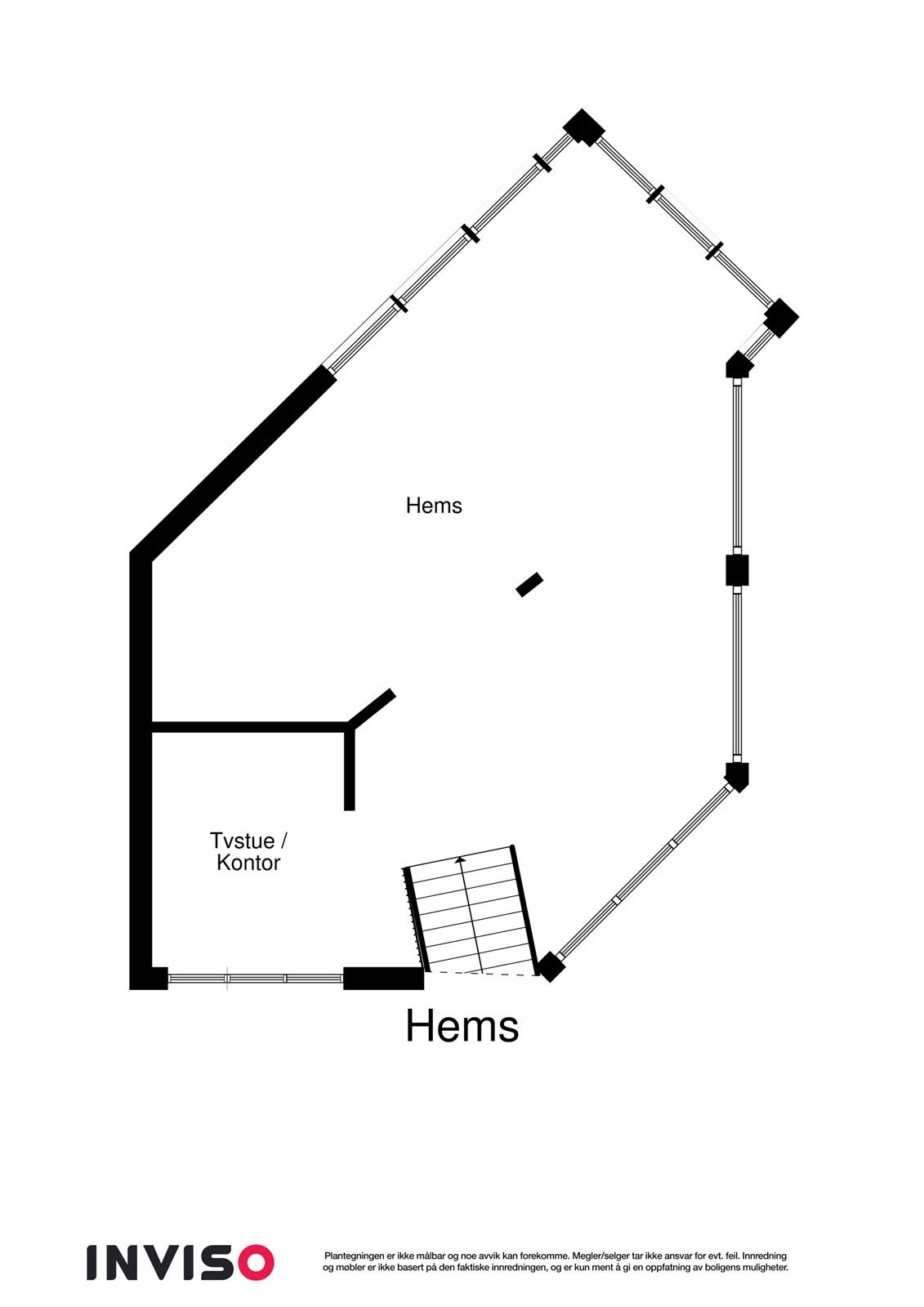 2dplan og 3 Galleribilde