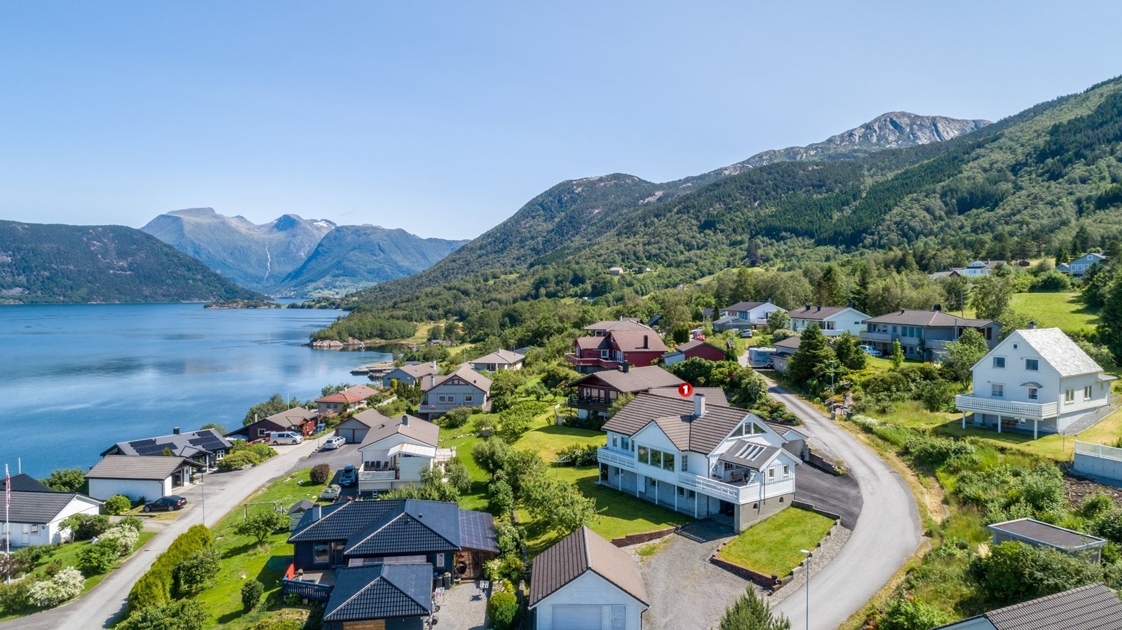 Flott beliggenhet i et etablert og barnevennlig boligområde Galleribilde
