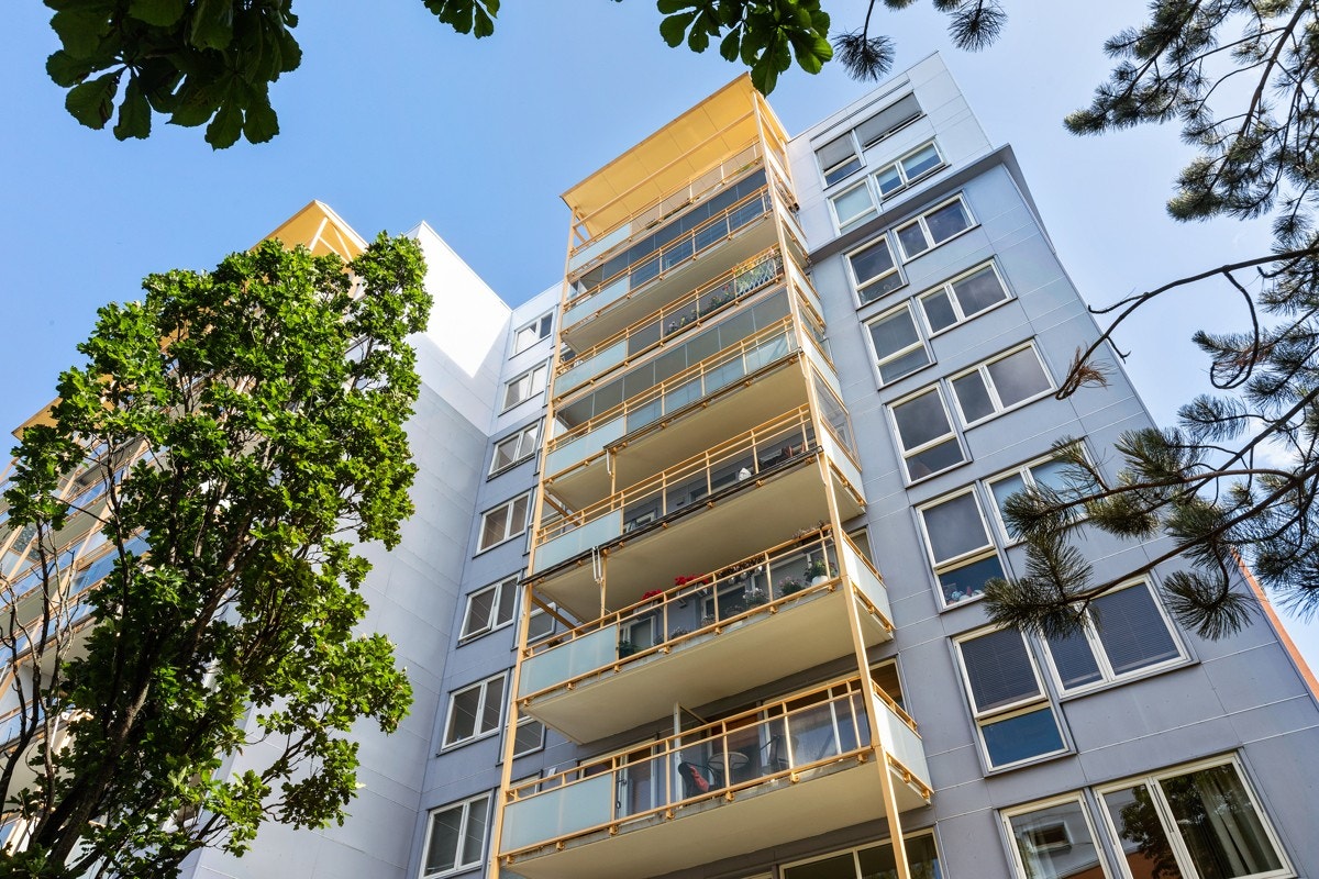 Boligen er en del av Kollektivet borettslag, et trivelig borettslag med en attraktiv beliggenhet ved foten av Holmenkollåsen Galleribilde