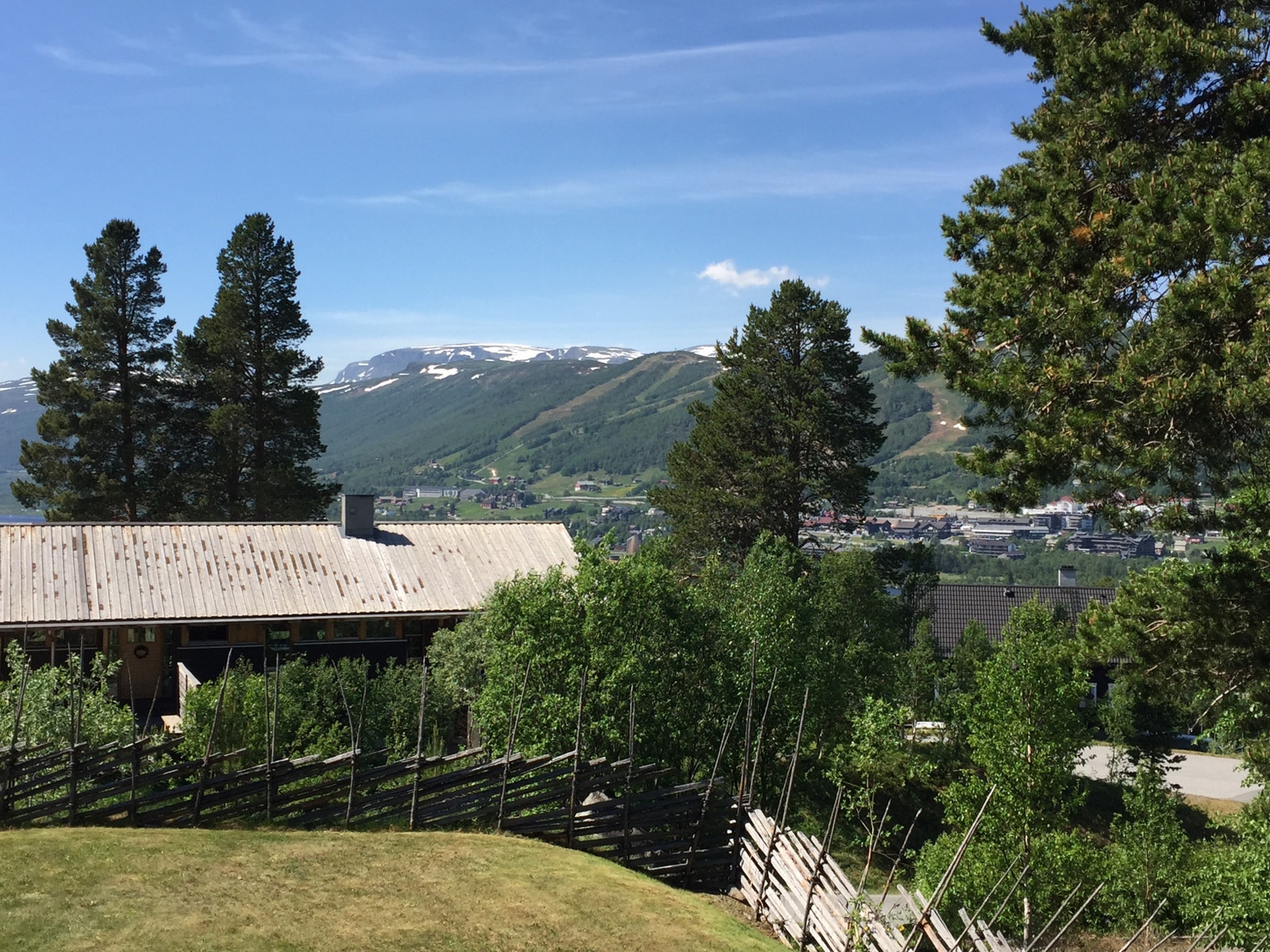 Fin utsikt Galleribilde