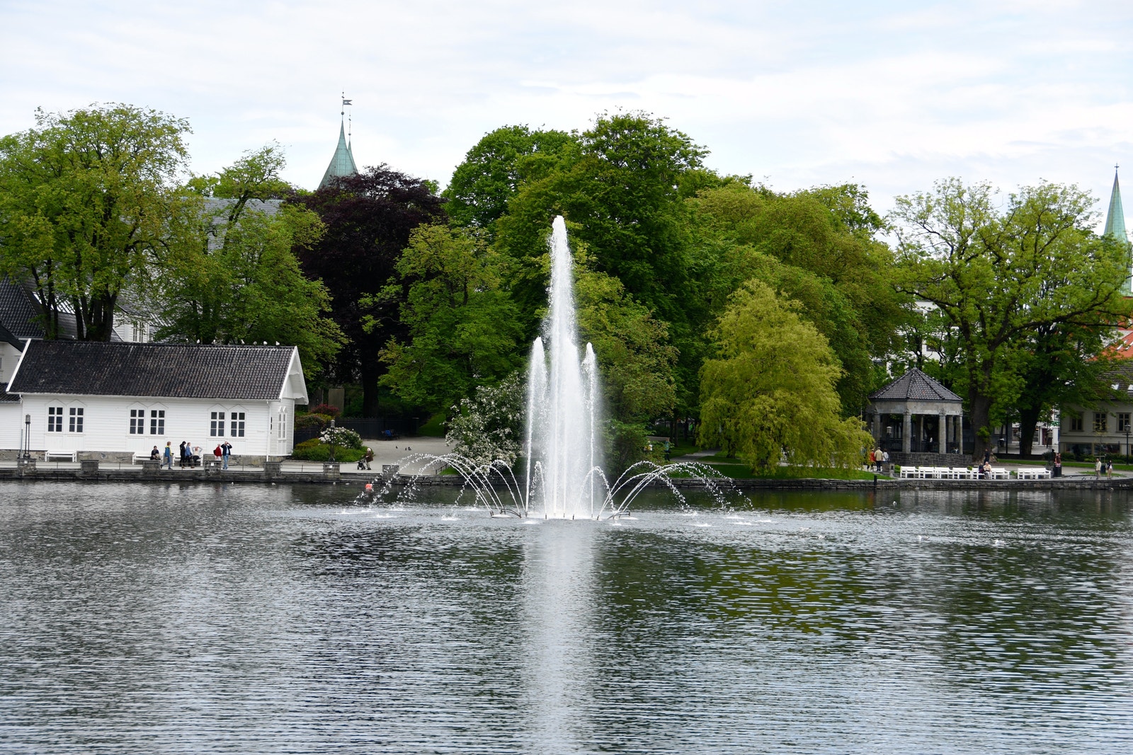 The City Park and Breiavatnet is a small lake/park 3 minutes walk away. Located by the oldest church in Norway. Galleribilde