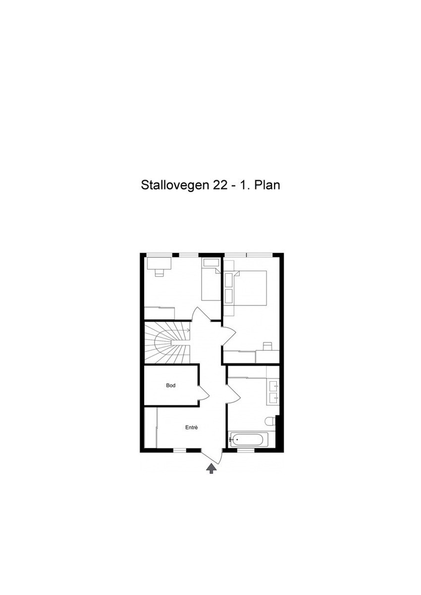Planskisse nedre plan