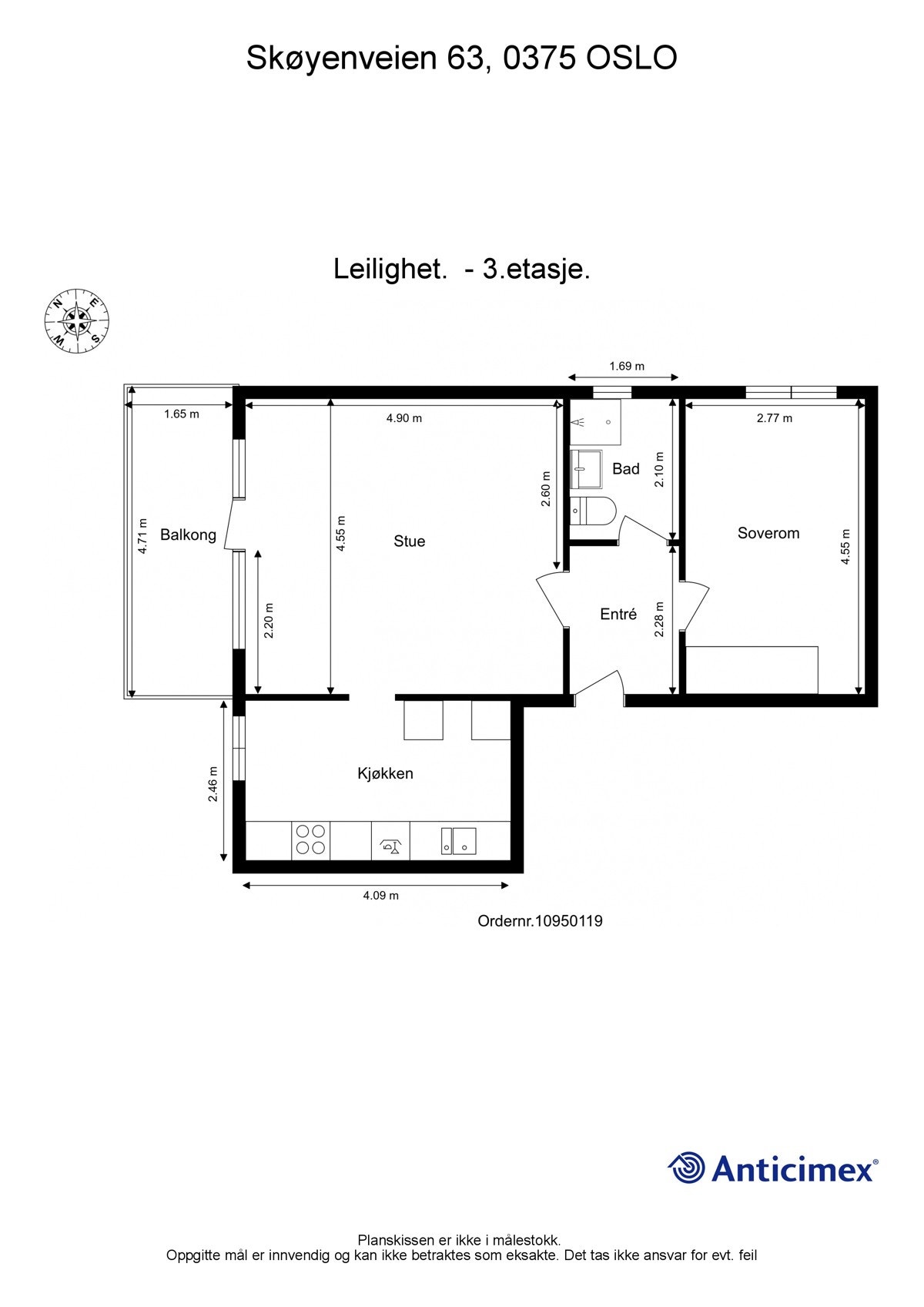 Plantegning. Galleribilde