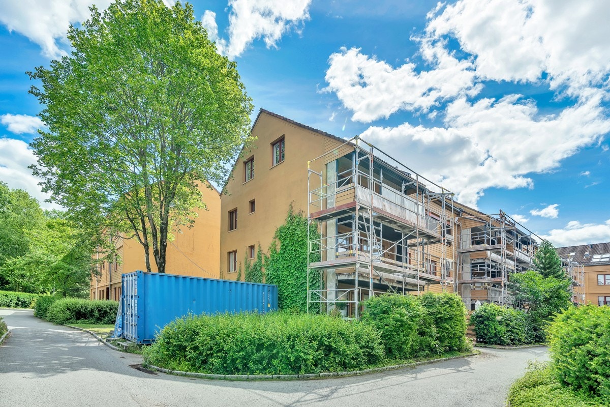 Fasadebilde av Skøyenveien 63. Galleribilde
