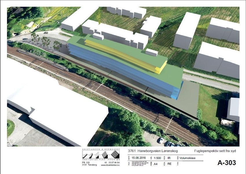 Dette er et spennende næringsprosjekt i et av byens viktigste byutviklingsområder ved Lørenskog Stasjon! Galleribilde