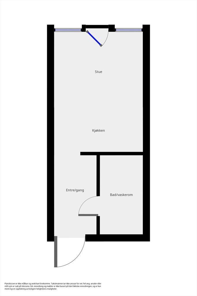 Veiledende planskisse. Galleribilde