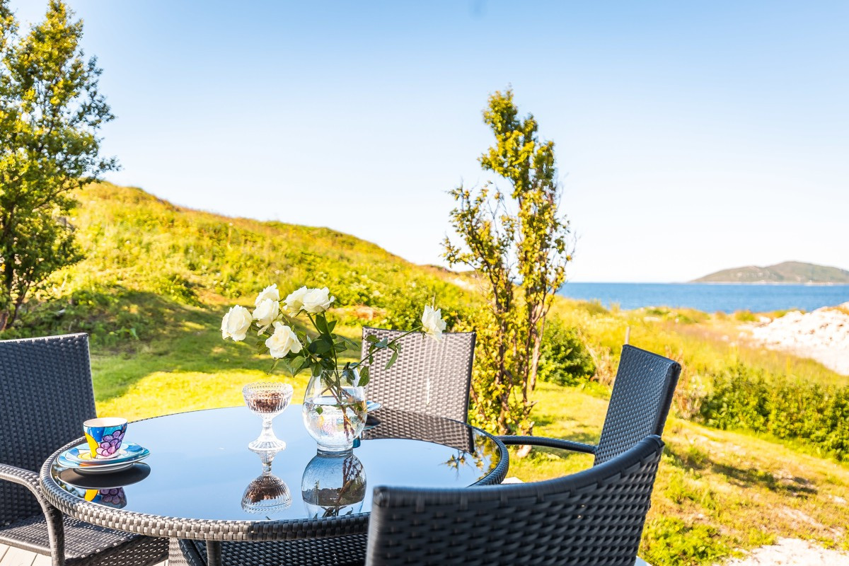 Spiseplass i landlige omgivelser
